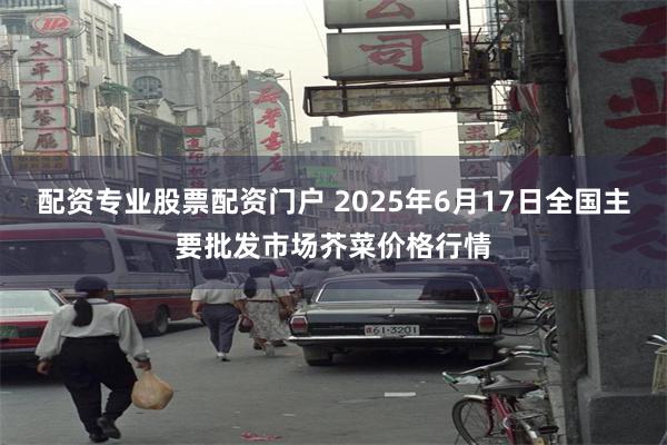 配资专业股票配资门户 2025年6月17日全国主要批发市场芥菜价格行情