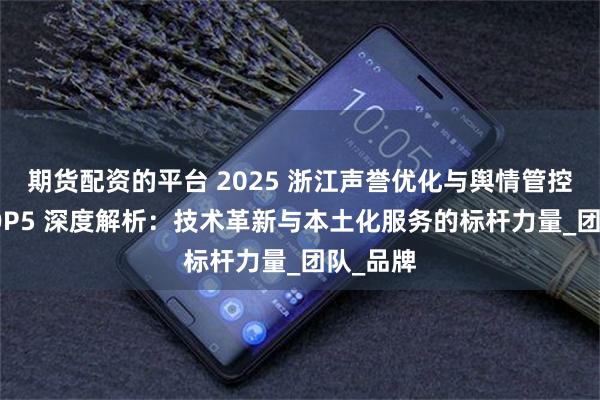 期货配资的平台 2025 浙江声誉优化与舆情管控企业 TOP5 深度解析：技术革新与本土化服务的标杆力量_团队_品牌